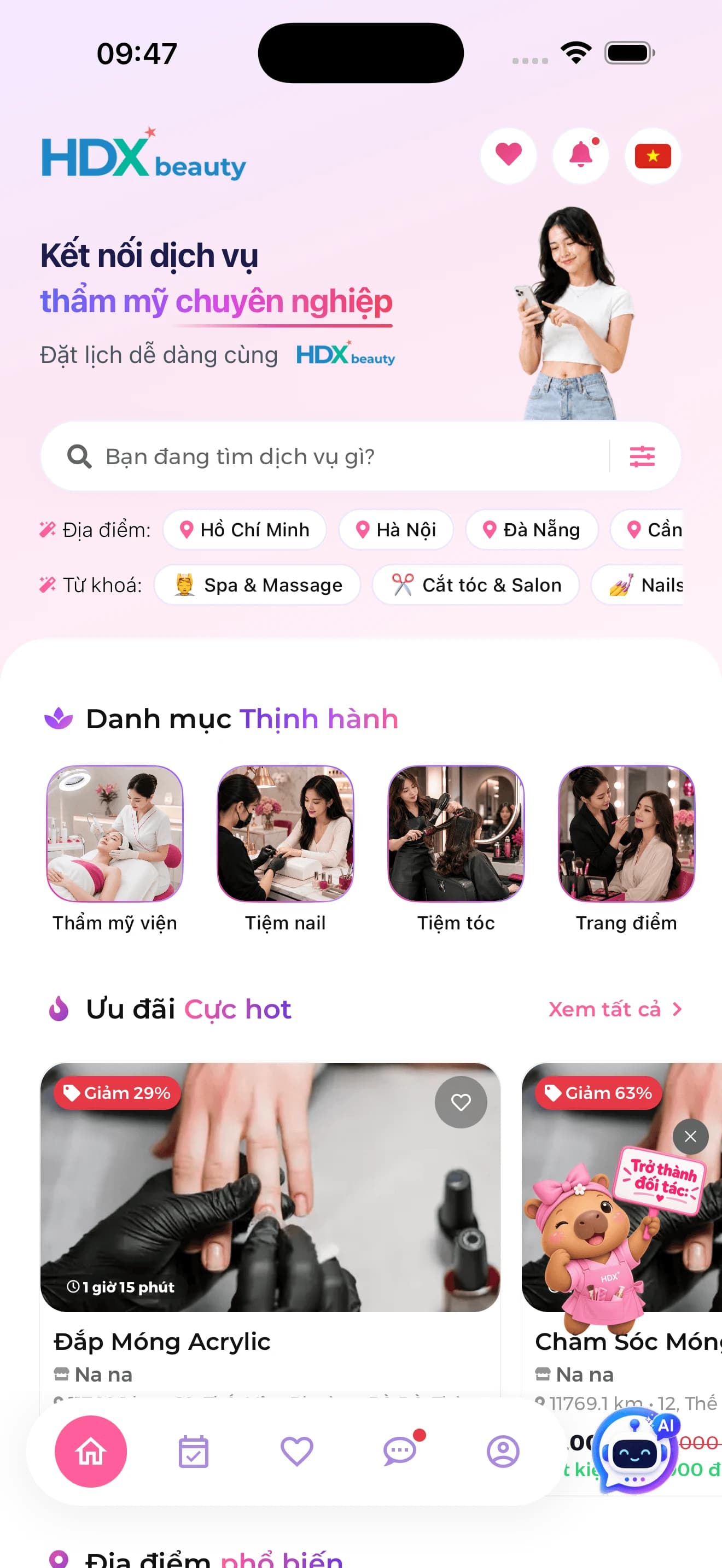 Tải ứng dụng HDXbeauty